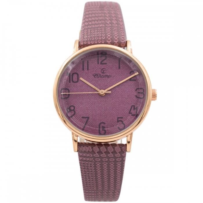 Montre violette femme deals