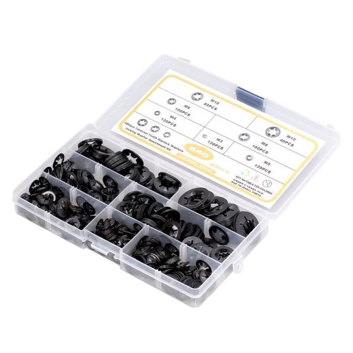 Lot De 5 Kits De Réparation De Bouclier Thermique D'échappement 30 Mm Clips De Protection Thermique En Métal Pour Voiture Compatible Avec