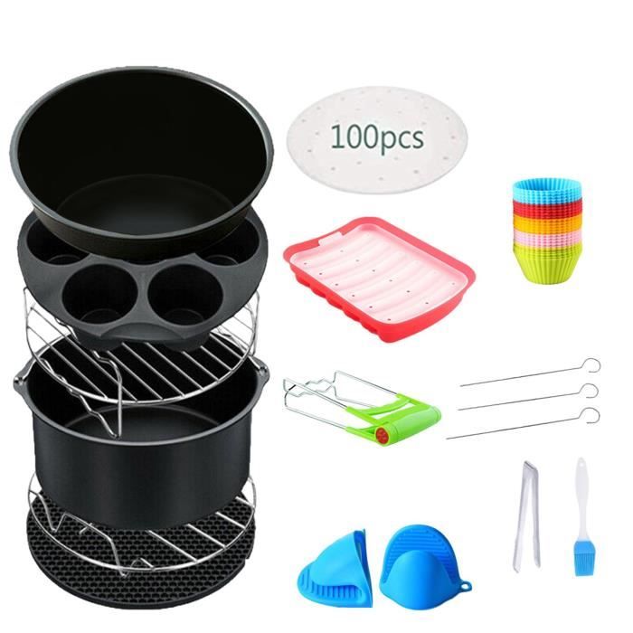Accessoires pour Friteuse à Air - TBEST - Kit de 5 Pièces - Moule à
