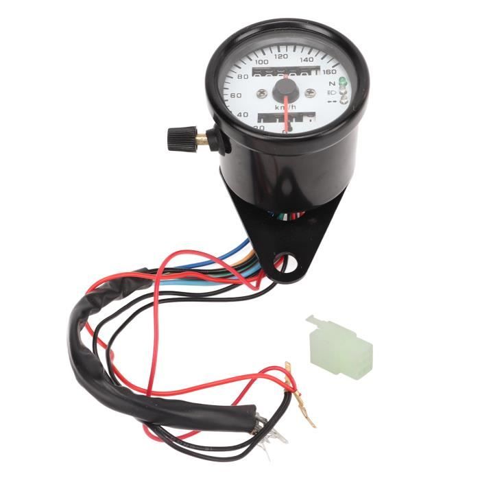 CHN Tachymètre électrique pour moteurs à essence tachymètre en alliage ...