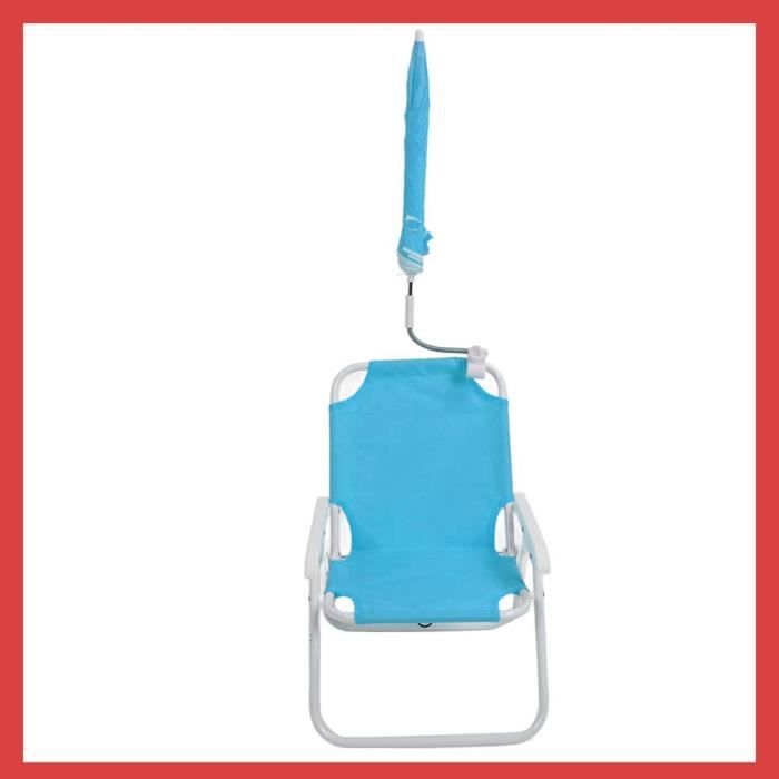 Suteck Chaise De Plage Avec Sac à Dos, Chaise De Plage Pliante Inclinable à 6 Positions Avec Sac Isotherme Et Porte Gobelet Ktec1205