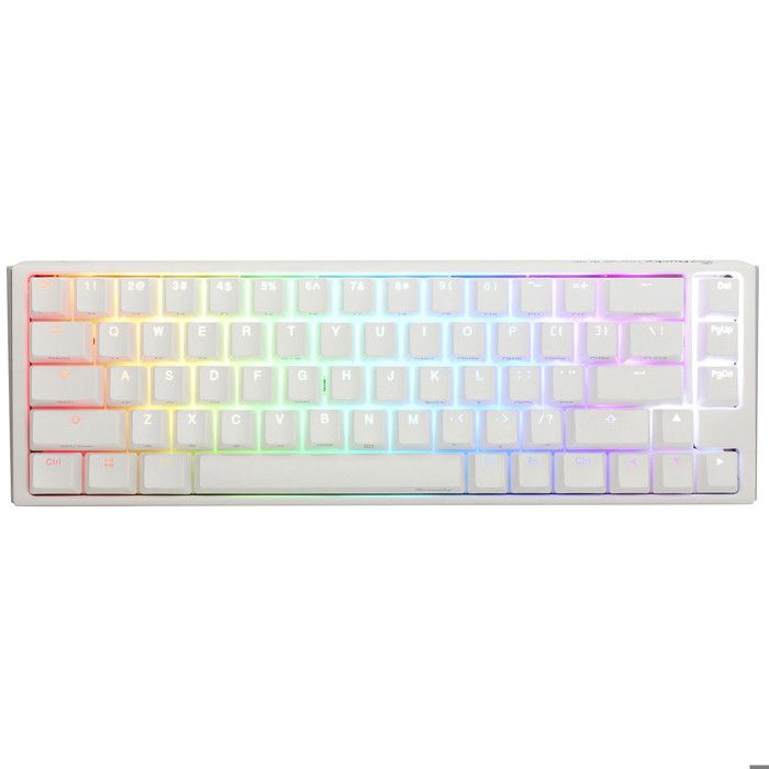 Clavier - Ducky Channel - One 3 SF White - Mécanique - Ultra-compact 65% - RGB personnalisable