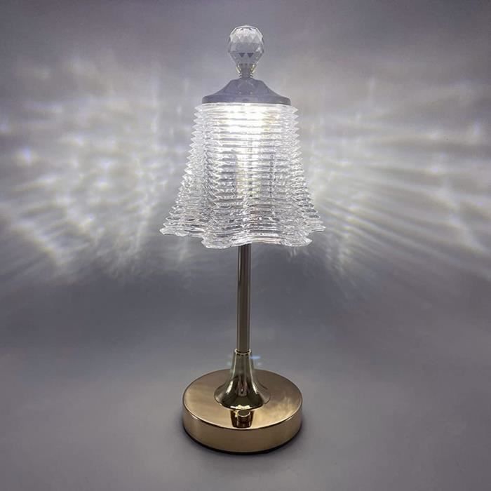 Lampe en pierre d'agate bleue : lumière d'accentuation en