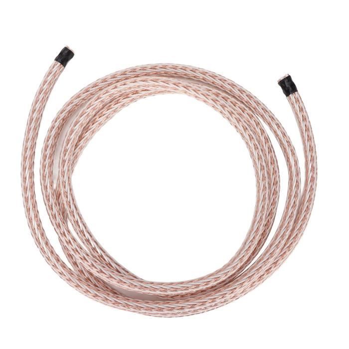 Câble Flexible Câble Spiralé Télescopique à 2 Noyaux, Carré De 4mm, 15a, 20a, Câble à Ressort Mécanique Haute Puissance Connecteur De Rallonge(Size: Stretch 1 Meter