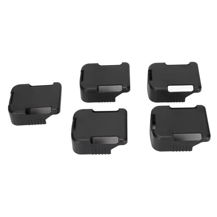 5 étuis Supports De Batterie – Rangement Costaud Pour Vos Accus, Lot Malin