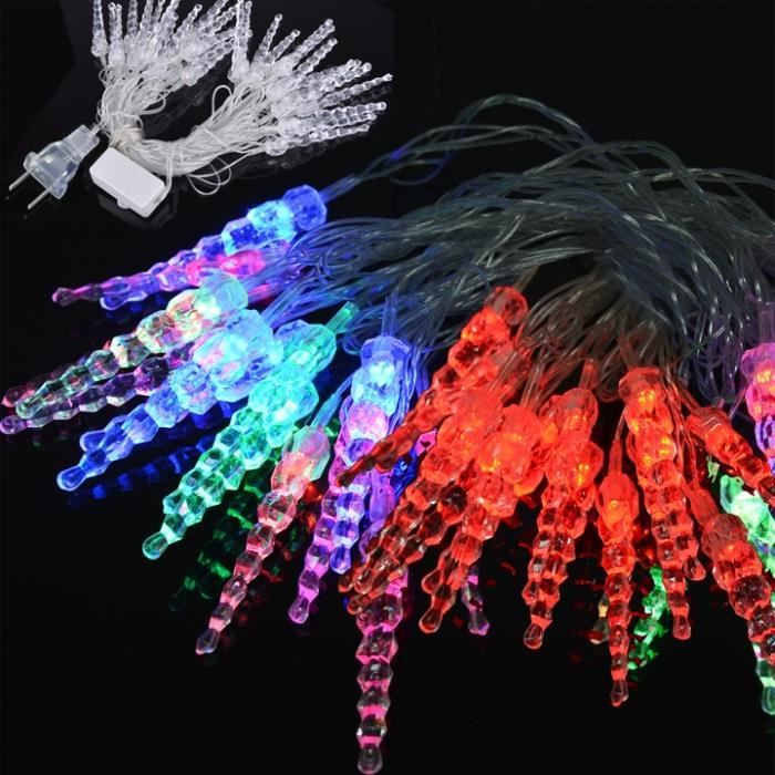 28 LED Stalactite guirlandes 5M lumière de Fée soirée de Noël