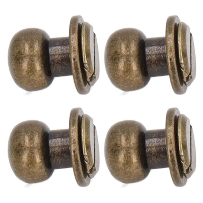 20 Boutons Linguaux Orthodontiques En Acier Inoxydable - Base Ronde Maille, Neuf