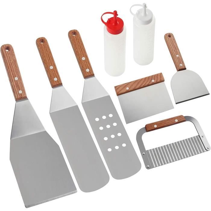 Ensemble spatule et pinces pour charbon Napoleon Grills noir | Castorama
