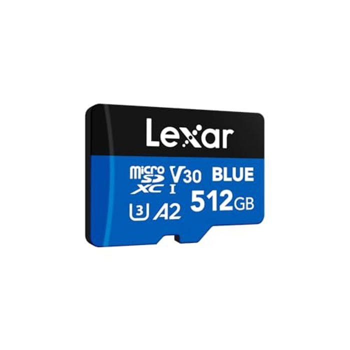 Lexar Carte Micro SD jusqu'à 160 Mo/ en Lecture Carte microSDXC UHS I C10 U3 V30 A2 vidéo Full HD et 4K Carte mémoire Haute Vitesse pour Smartphonestablettescaméras d'action