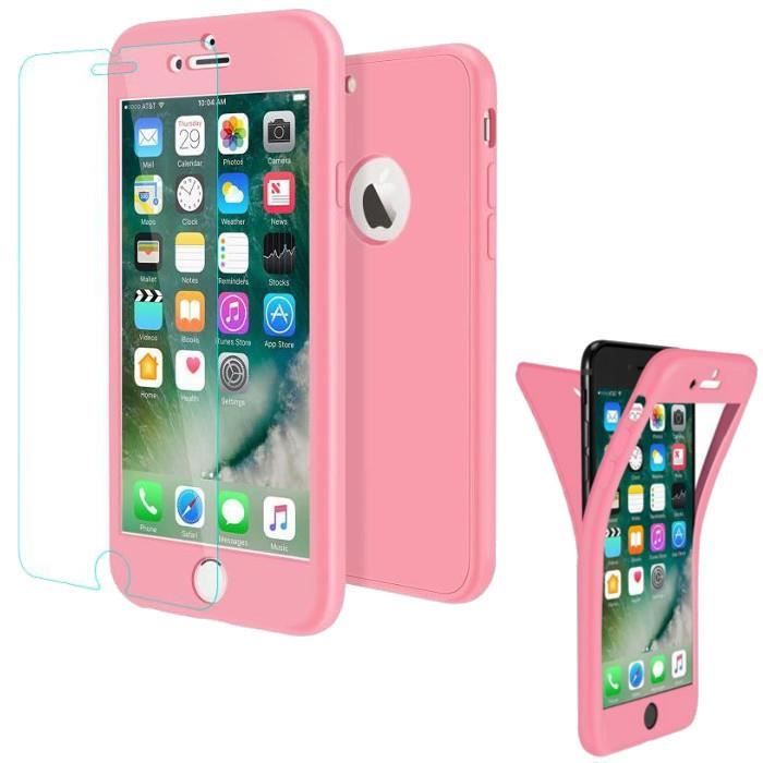 coque iphone 7 plus integrale silicone