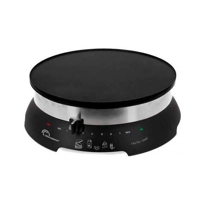 LITTLE BALANCE Crêpière électrique 33 cm Celtic Chef 8538
