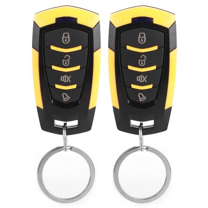 Serrure de porte de voiture 433.92MHz, Kit de verrouillage Central du