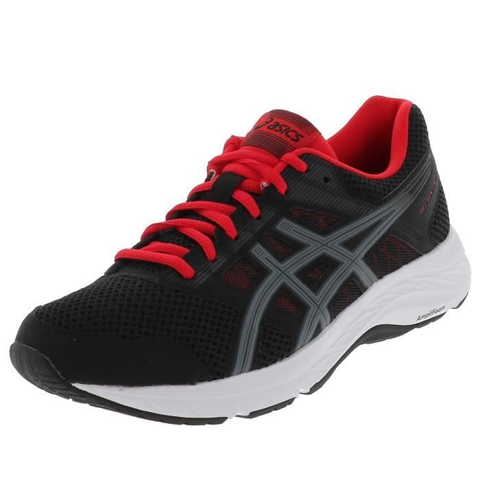 asics running black