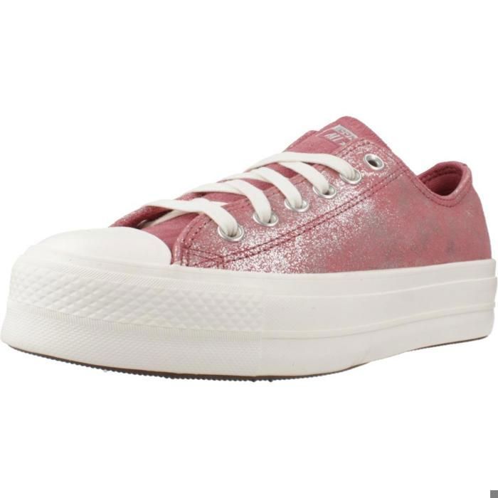 Converse Sport > Zapatillas Mujer Modèle Chaussure Converse Modèle Chuck Taylor All Star Lift - Coleur Rose