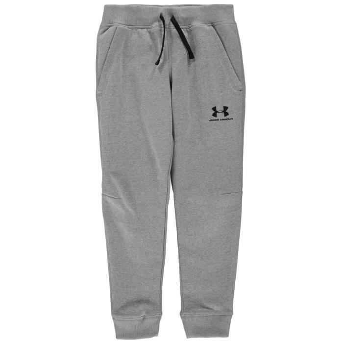 Pantalon de jogging polaire Under Armour - Garçon - Gris - Multisport Gris  - Cdiscount Prêt-à-Porter