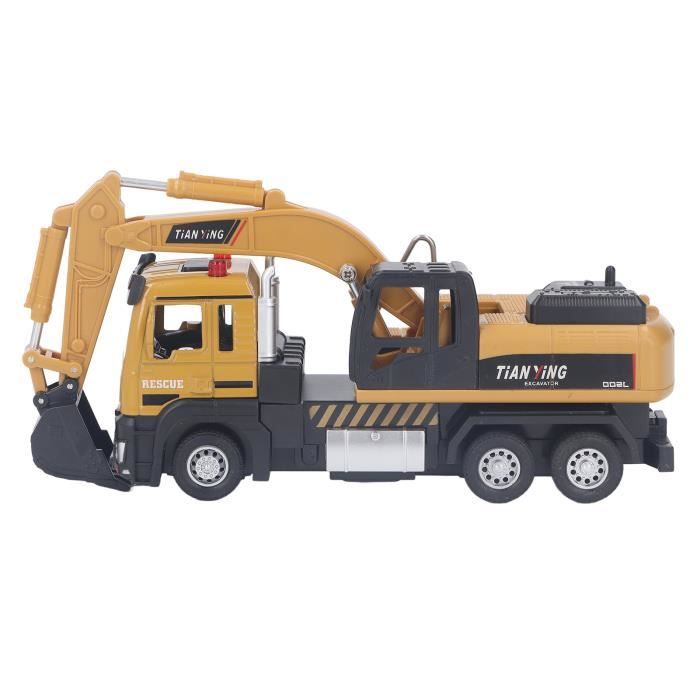 Fdit jouet modèle d'excavatrice 1:50 alliage modèle d'excavatrice construction d'ingénierie