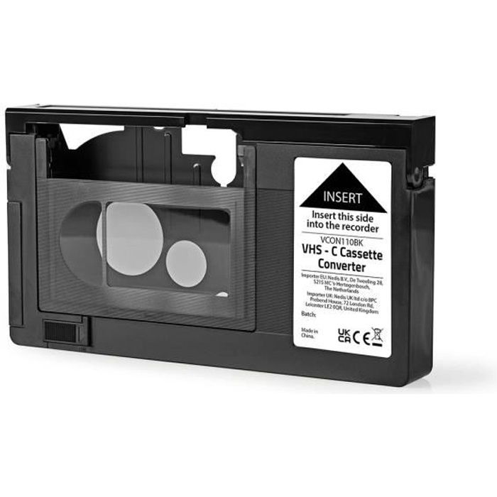 Convertisseur VHS pour cassette VHS-C - Cdiscount TV Son Photo