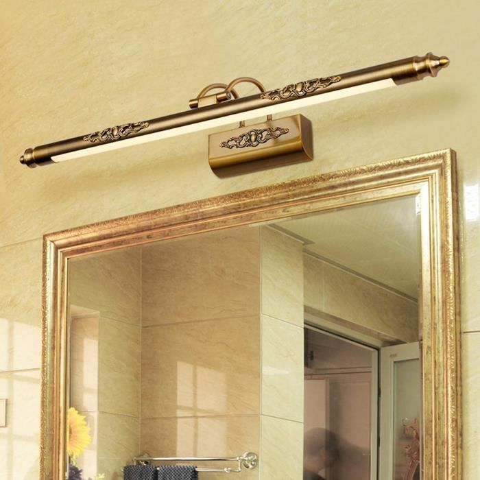 Rétro LED Lampe pour Mirior Eclairage de Salle de Bain Applique Mural Américain Rural Miroir-Avant Garde-robe Tableaux Luminaire