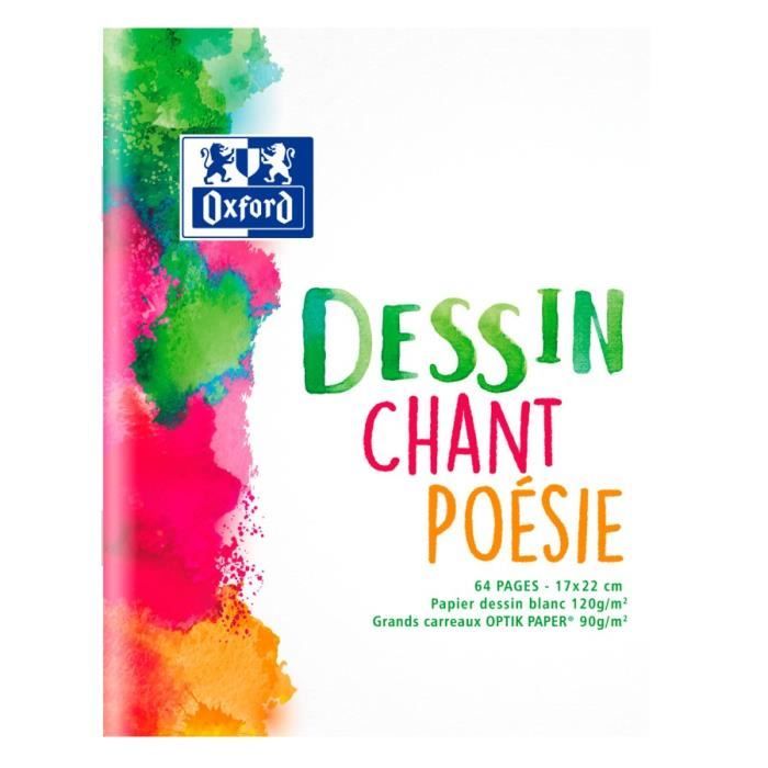 Oxford Cahier Poesie Et Chant 64 Pages 22 Cm X 17 Cm X 0 7 Cm Cdiscount Beaux Arts Et Loisirs Creatifs Oxford Cahier Poesie Et Chant 64 Pages 22 Cm X 17 Cm X 0 7 Cm Cdiscount Beaux Arts Et Loisirs Creatifs