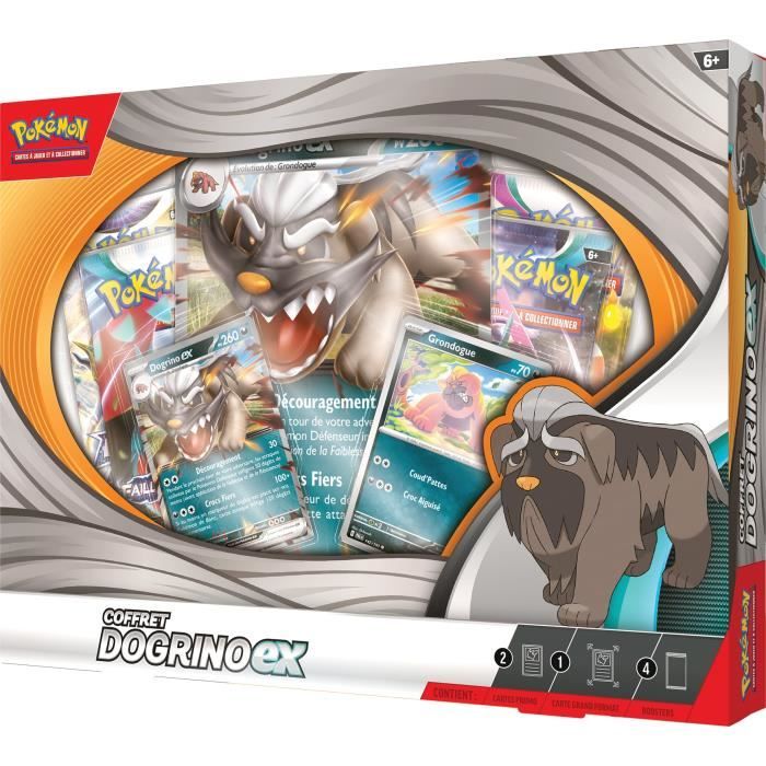 Pokémon : Coffret ex (4 boosters) - Dogrino-ex Q1
