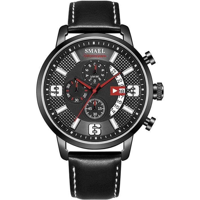 Montre Homme Analogiques Quartz Pour Hommes, Aiguilles Luminova