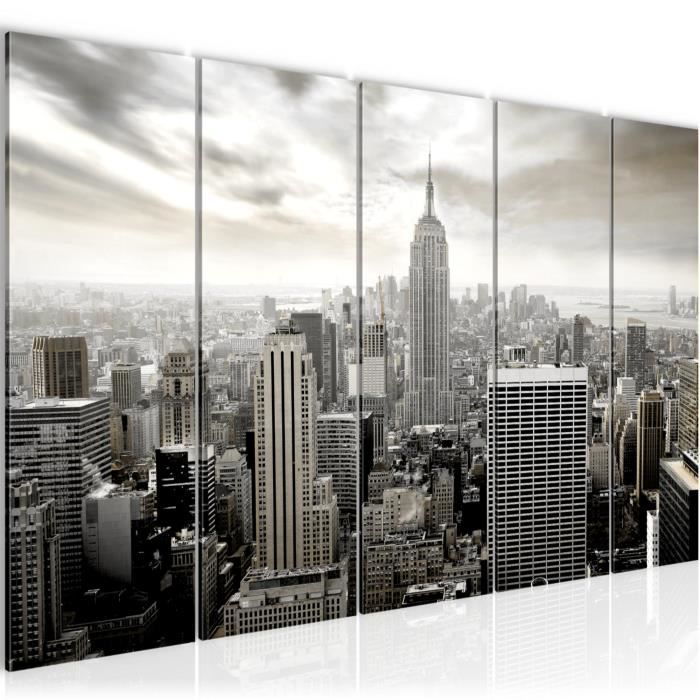 Tableau sur toile en 3 panneaux décoration murale image imprimée cadre