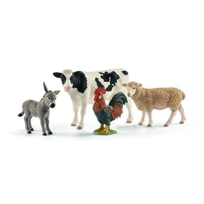 - Kit de base Farm World - Jouet pour enfant dès 3 ans - Schleich 42385 Farm World