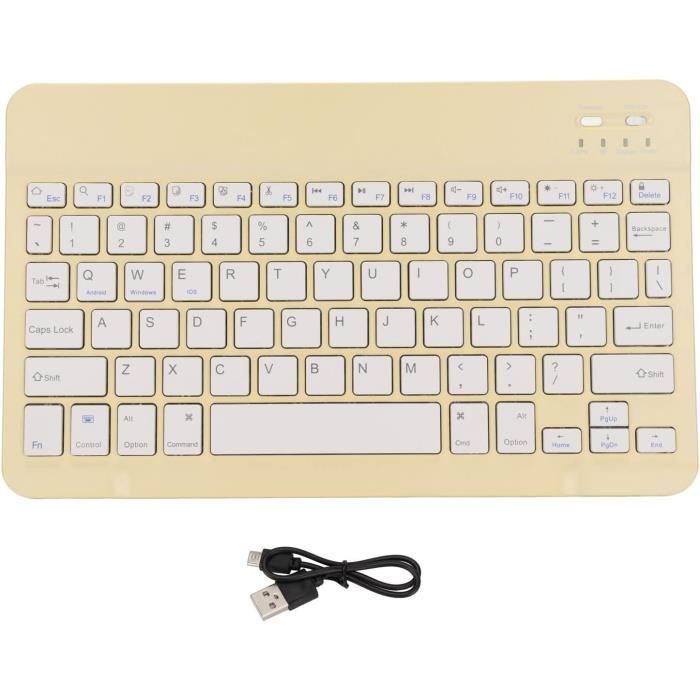 Mini clavier Bluetooth sans fil, clavier silencieux, pour ordinateur  portable tablette - Cdiscount Informatique