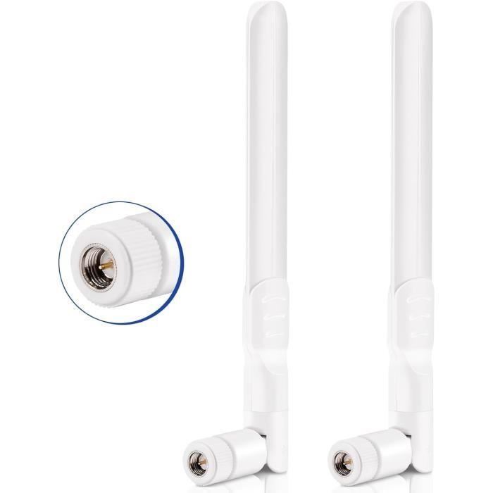2 Antenne 4G LTE Bingfu 6dBi SMA Maschio - Bianche, Compatibili Con Router Huawei, Hotspot, Telecamere - Foto 6