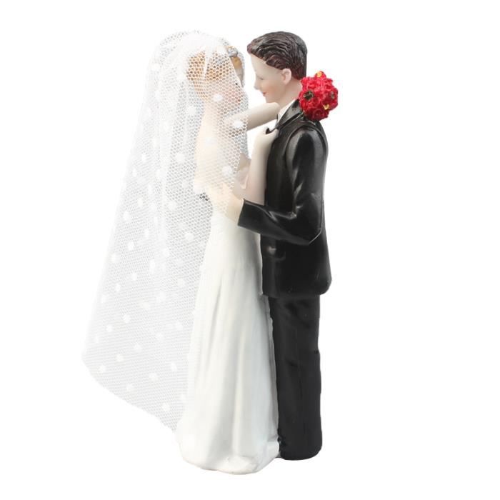 FIGURINE DECOR DE GATEAU,style 6--Décoration De Gâteau De Mariage, Figurines De Marié Et De