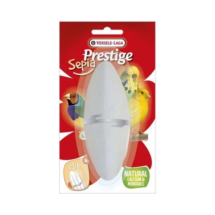 Os de Seiche - VERSELE-LAGA - 12cm - Friandise pour Oiseaux Sauvages - Conservation Fraîche et Sèche