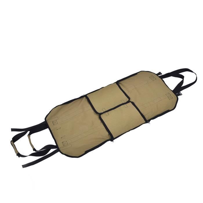 Sac De Rangement Camping – Toile Respirante, Anti-humidité, Pour Vaisselle Et Pique-nique