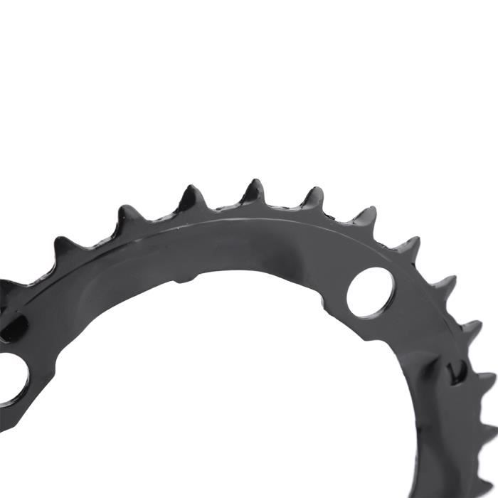 Plateau Vélo Keenso - Anneau De Chaîne En Alliage D'Aluminium 32/34/36/38T BCD 104mm Pour VTT Et Vélo De Montagne