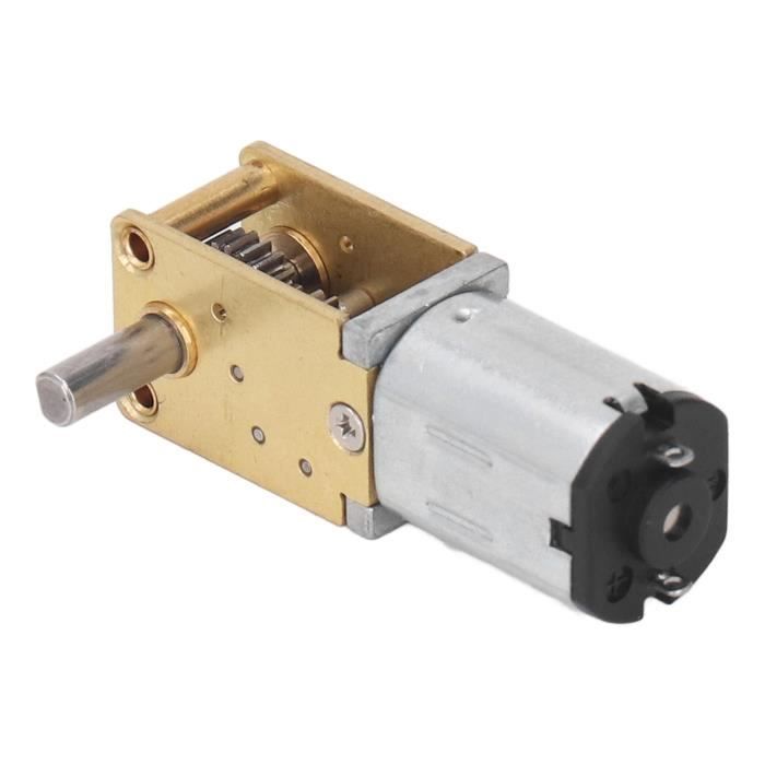 1218GE-N20 Mini Moteur à Engrenages, Micro-réducteur à Vis Sans Fin