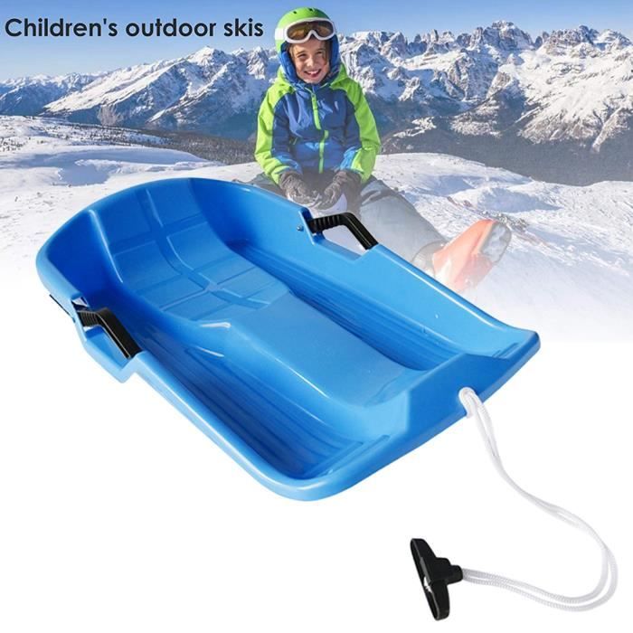 Luge Dirigeable Ecd-Germany - Acier Et Plastique, Capacité 90kg, Rouge/noir/blanc, Neuve