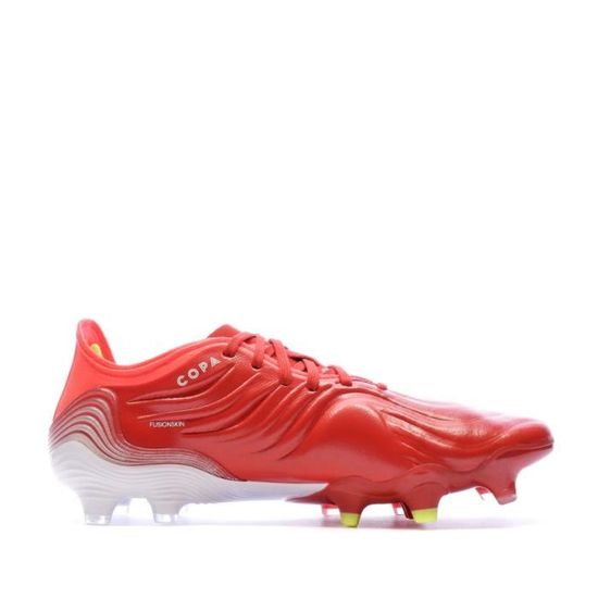 chaussures-de-foot-rouges-