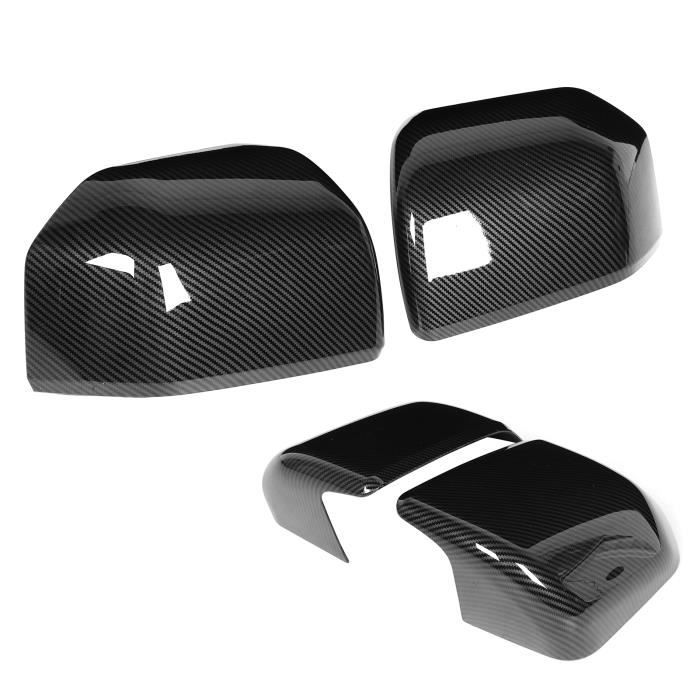 Garniture Rétroviseur Extérieur Opel Mokka 2013-2019 – Cache Décoratif 2 Pièces | ABS Qualité | Amélioration Esthétique (Non Compatible Signal Lumineux)