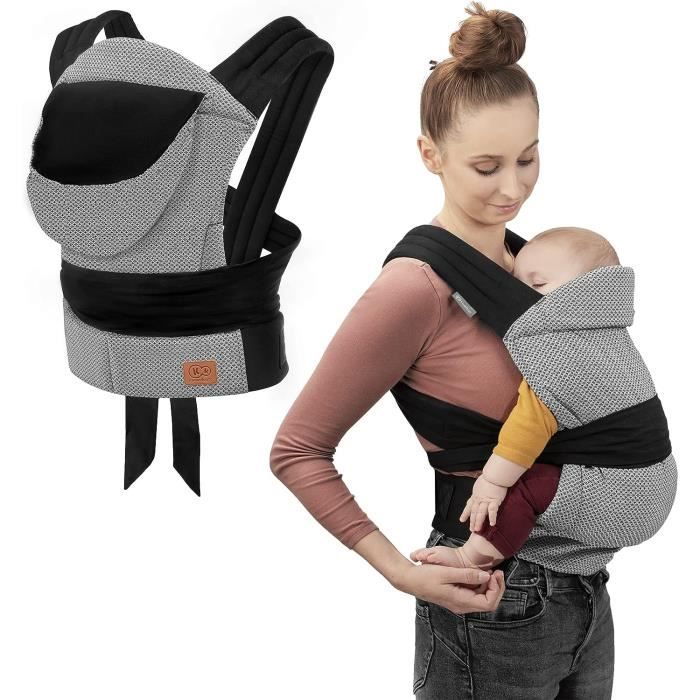 Kinderkraft ADOREE Porte bébé naissance, de 3 Mois à 20 kg, Porte-bébé  ergonomique de type Mei Tai, Écharpe de portage,[S12] - Cdiscount  Puériculture & Eveil bébé