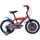 Huffy Vélo 16 Pouces Marvel Spidey – Pour Enfant De 4 à 6 Ans, Avec Roulettes, Freins, Et Accessoires Marvel