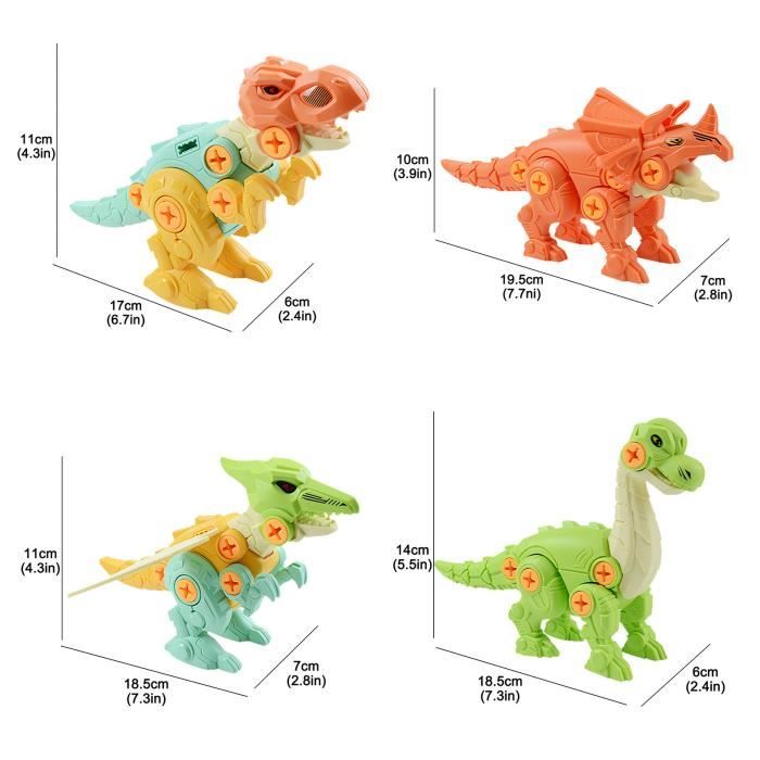 Démonter les jouets de dinosaure STEM Learning Building Toys