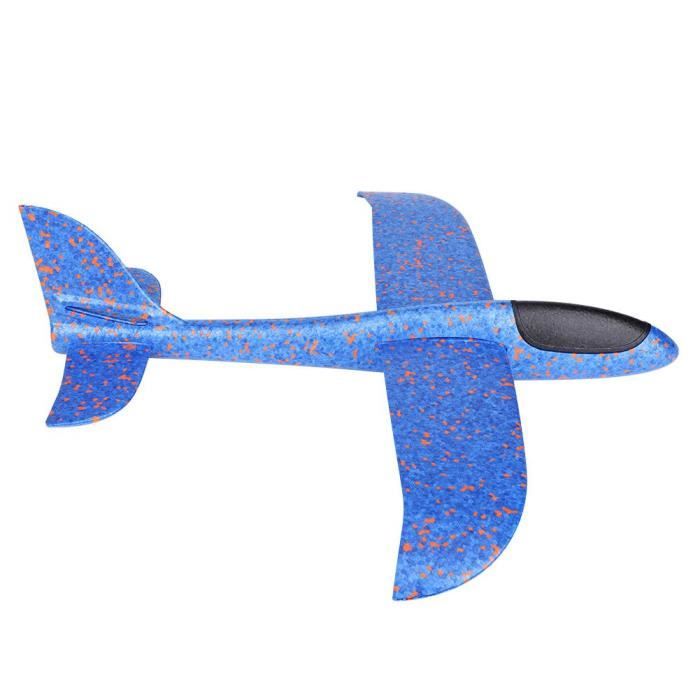 Planeur jetable bleu XXL, EXTRA LARGE, avion jouet