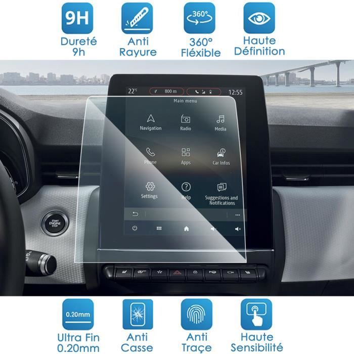 Protection Écran Verre Flexible Renault Espace V R-Link 2 8.7 Pouces
