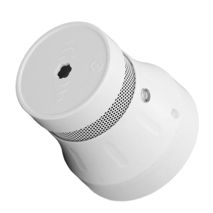 Détecteur de fumée, détecteur d'Incendie avec capteur photoélectrique (Jeu de 5), Fonctionne avec Smart Life/Tuya APP