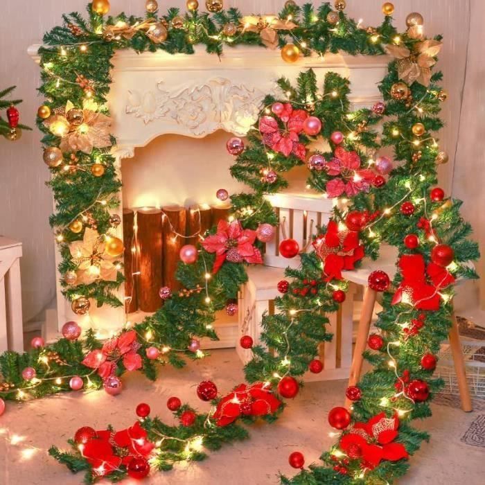 Guirlande Electrique Tree Dazzler À Led 64 Boules Multicolores,Guirlande  Lumineuse pour Sapin de Noël,Décoration de Noël - Cdiscount Maison