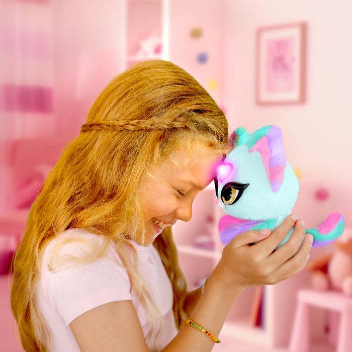 Peluche Interactive Mistie Secrets Luna – Parle En Français, Cœur Magique, 3 Modes De Jeu (Secret, Humeur, Psychique), Dès 4 Ans