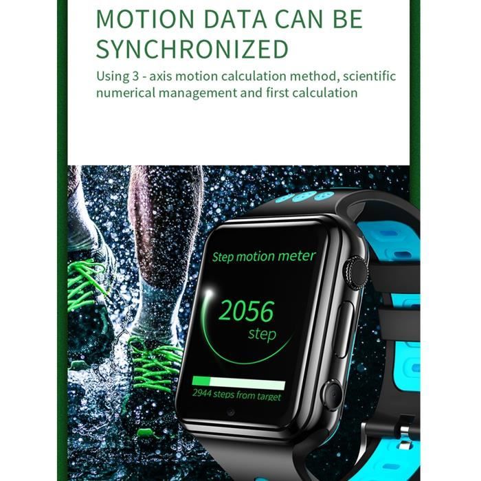 Montre Connectée Android GPS 4G Smartwatch 1.54” Podomètre 2Go+16Go WiFi  Bluetooth Rose Blanche