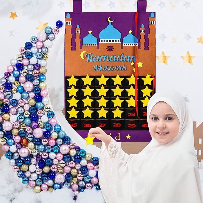 Eid Mubarak Feutre,Feutre Ramadan,Eid Mubarak Calendrier de l