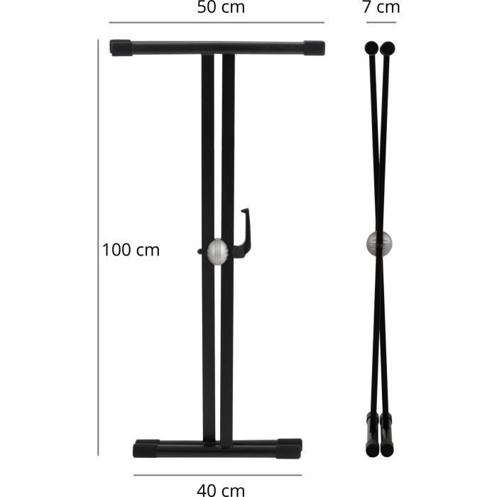 Classic Cantabile Support Casque Pour Pupitre Clavier KSD 400pro Mk Ii