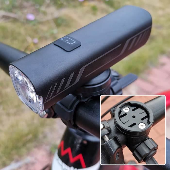 Support Pour Compteur Vélo – Réglable, Compatible Garmin, Wahoo, Bryton, Cateye, GoPro Et Lampe – Rouge