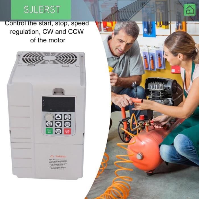 Convertisseur de fréquence SJLERST AT904 7,5 kW Monophasé 220V — free download